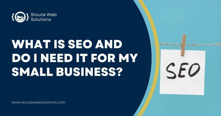 A hanging white paper with the word "SEO" on it.