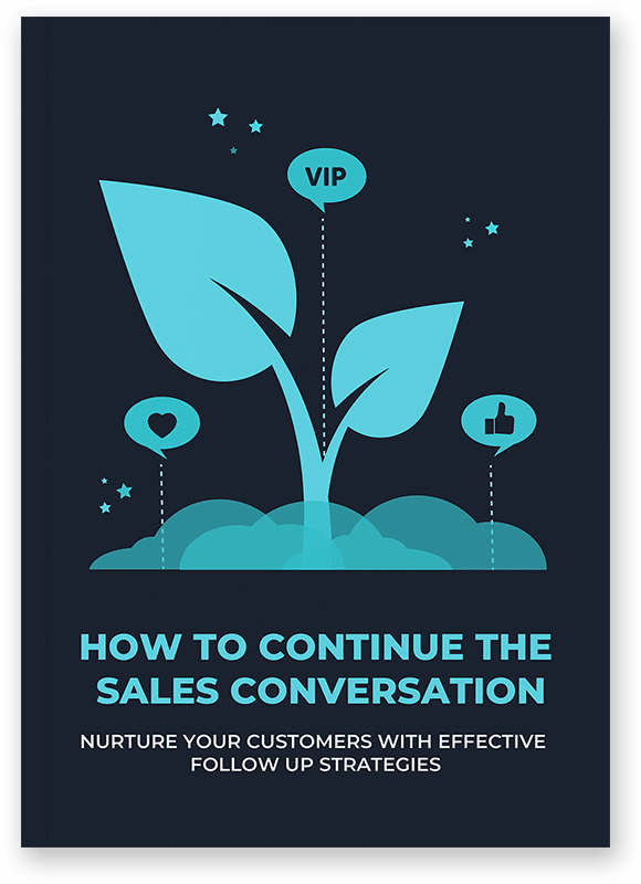 How To Continue the sales conversation eBook