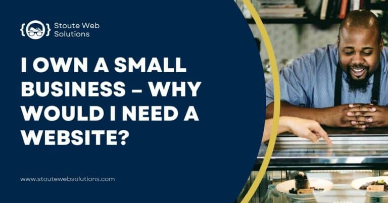 A small business owner happily talks to a customer.