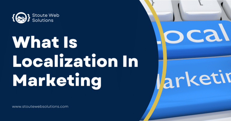 The Enter and Shift keys are in blue with a print that says local marketing.