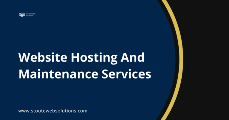 Website Hosting And Maintenance Services